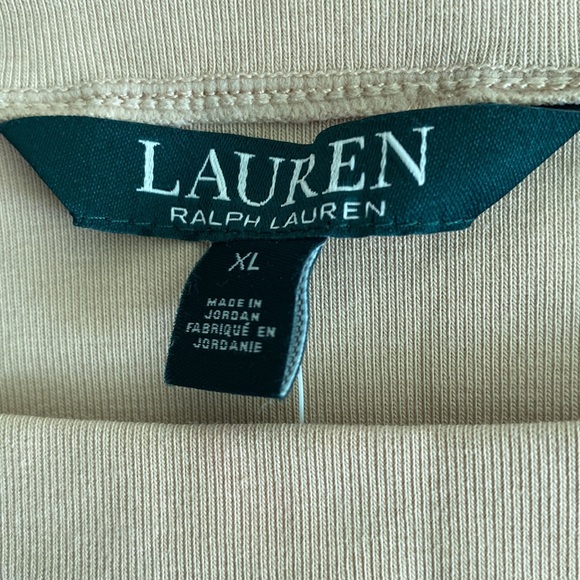 Brown Ralph Lauren pullover TopBlouse Size XL - Picture 3 of 4